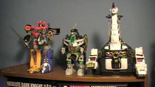 Power Rangers Season 1 Zords Toy Reviews  Dino [upl. by Enelear453]