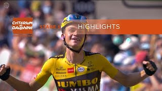 Critérium du Dauphiné 2020  Stage 5  Stage highlights [upl. by Papke]