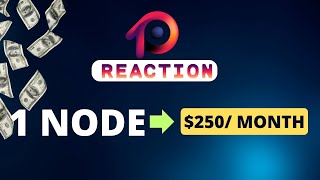 Earn passive income with Reaction Nodes RTC [upl. by Glaudia]