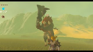 【ゼルダの伝説 ブレス オブ ザ ワイルド】 ライネル オマエ タオス [upl. by Amlez]