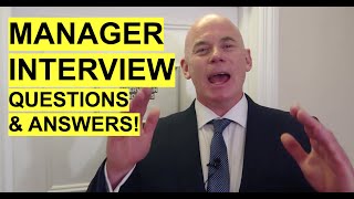 MANAGER Interview Questions and Answers How to PASS a Management Job Interview [upl. by Jo-Ann]