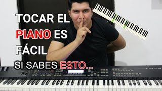 Como TOCAR el Piano Fácil Y Rápidamente EN 15MIN [upl. by Alak167]