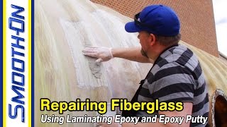 How to Repair Fiberglass Using Epoxy [upl. by Weidman]