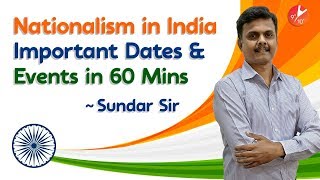 Nationalism in India  Important Dates amp Events in Indian History  CBSE Class 10 Social Science [upl. by Ten]