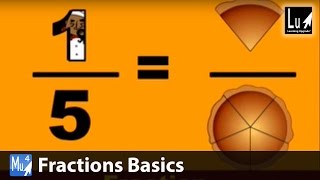 Fractions Basics Proper Improper Mixed Song – Learn Fractions – Learning Upgrade App [upl. by Enelaj491]