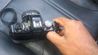 HOW TO FIX MINOLTA X700 SHUTTER PROBLEM [upl. by Eiduam]