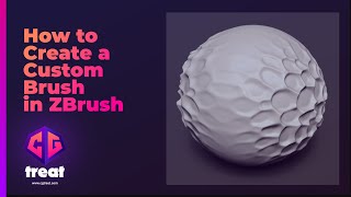 How to Create a Custom Brush in ZBrush [upl. by Mariann]