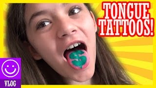 TONGUE TATTOOS  KITTIESMAMA 163 [upl. by Anihta]