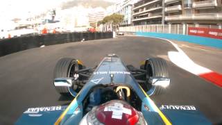 Onboard lap of the Monaco Circuit  Formula E [upl. by Sihun156]