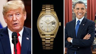 Watches of US Presidents Part II Trump Clinton LBJ amp More [upl. by Fleisher895]