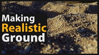 Blender 28 Tutorial How to make Realistic Ground [upl. by Aneram114]