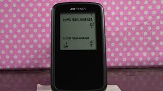 Airthings Battery Operated Digital Radon Detector Model 2350 [upl. by Inahet]