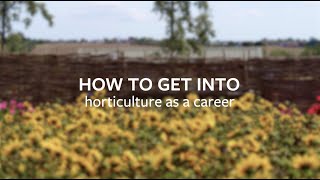 How to get into Horticulture  Careers  RHS [upl. by Sihonn965]