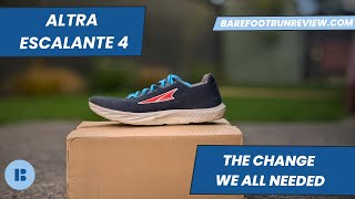 Altra Escalante 4 Review  The update weve been waiting for [upl. by Eilrahs591]