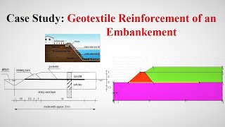 PLAXIS Lec 9  Geotextile Reinforcement of an Embankment  English  Geotech with Naqeeb [upl. by Chan486]