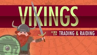 The Vikings  Crash Course World History 224 [upl. by Nolyat]