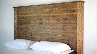 How To Make a Headboard  Modern Builds  EP 26 [upl. by Dric]