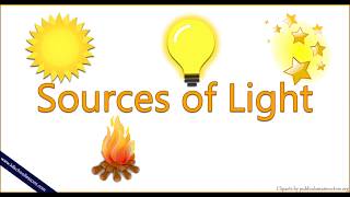 Sources of Light  Light Sources  Reflectors of Light [upl. by Ahsenauq]