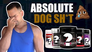 Top 5 WORST PreWorkouts On The Market SCAM ALERT [upl. by Vince]