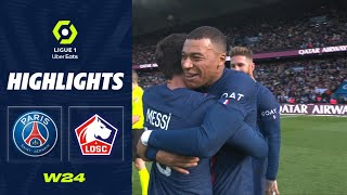 PARIS SAINTGERMAIN  LOSC LILLE 4  3  Highlights  PSG  LOSC  20222023 [upl. by Sean579]