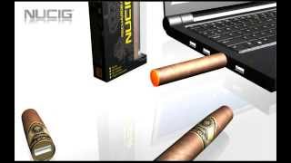 2013 NUCIGR Rechargeable USB Electronic Cigar [upl. by Tiana]