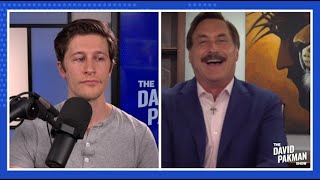 MyPillow Mike Lindell Off the Rails in Outrageous Interview [upl. by Carmena]