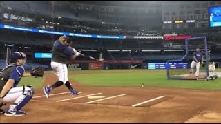 MLB INSANE Batting Practice Home Runs [upl. by Nitram]