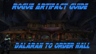 Rogue  Class Hall to Dalaran [upl. by Nilyram391]