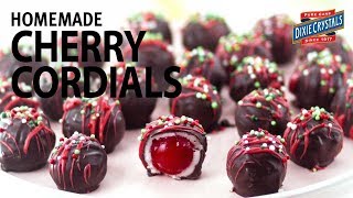 How to Make Homemade Cherry Cordials [upl. by Ahcsropal151]