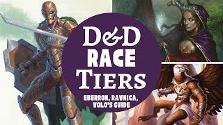 DampD RACES RANKING Eberron Ravnica Volos Guide [upl. by Akenahs]