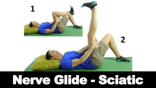 Nerve Glide  Sciatic  Ask Doctor Jo [upl. by Anerual596]