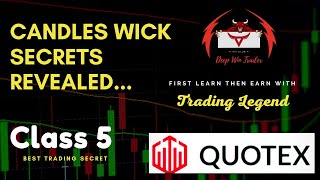 How to Trade with Candlestick psychology in Binary Trading platform I Candle wick secretes Revealed [upl. by Nave722]