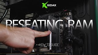 Xidax  How to Reseat or RemoveInstall your ram [upl. by Oynotna]