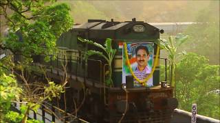 First Train Chugs After 8 Years  PUNALUR  SENGOTTAI  Kollam Special on Aryankavu Viaduct [upl. by Anilehs380]