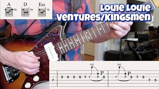 Louie Louie The VenturesThe Kingsmen [upl. by Ranique]