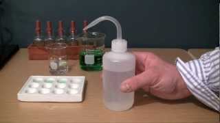 Chemistry Lab  10  Wash Bottles [upl. by Aicirtak]