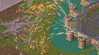 EPIC CASTLE SIEGE  Stronghold Crusader HD [upl. by Adachi]