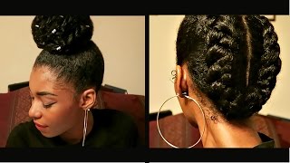 4 PROTECTIVE NATURAL HAIRSTYLES TO RETAIN LENGTH [upl. by Salokin]