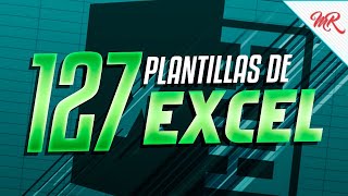 127 Plantillas Excel GRATIS · Añade esto a FAVORITOS [upl. by Esertal]