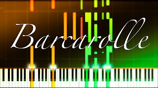 Offenbach Barcarolle piano solo [upl. by Clevie]