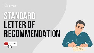 Standard Letter of Recommendation EXPLAINED [upl. by Guevara]