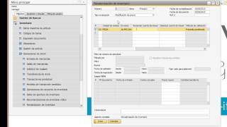 Revalorización de Inventario en SAP Business One [upl. by Ailadgim]