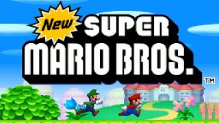 New Super Mario Bros DS  Complete Walkthrough [upl. by Borden]