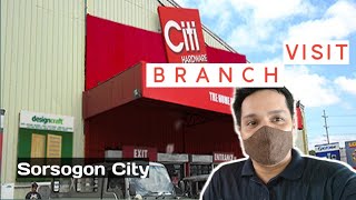 CITI Hardware Tour   Sorsogon City [upl. by Auqenet663]