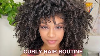 How To Style Diffuse Refresh Curly Hair [upl. by Maise]