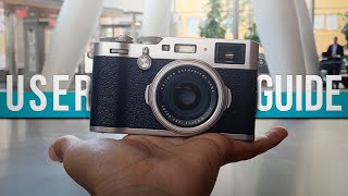 Fuji X100F Tutorial  Best Settings For Best Pictures amp Videos [upl. by Shaffer]