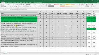 Means amp Standard Deviations in Excel [upl. by Velvet]