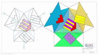 Axonometric Projection 1 [upl. by Aihsetan137]