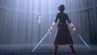 Kirito vs Quinella  Sword Art Online Alicization Lycoris English Subs  SAO Wikia Translation [upl. by Lilybelle178]