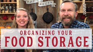 HOW TO ORGANIZE YOUR PANTRY amp FOOD STORAGE INCLUDING SMALL SPACES [upl. by Gallagher455]